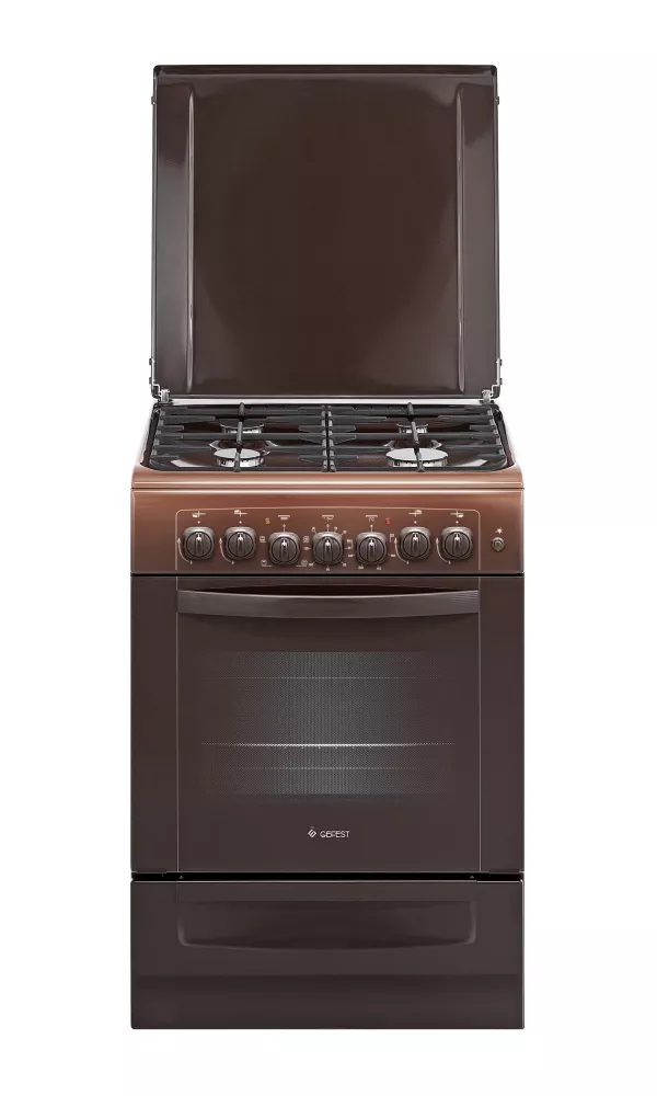 ГазоЭлек. плита Гефест 6102-02 0001 (корич)